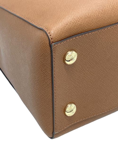 MICHAEL KORS（マイケルコース）MICHAEL KORS (マイケルコース) 2WAYショルダーバッグ ブラウンの古着・服飾アイテム