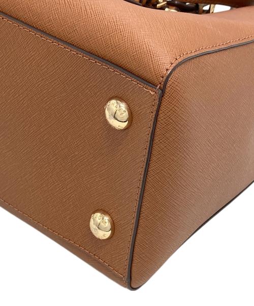 MICHAEL KORS（マイケルコース）MICHAEL KORS (マイケルコース) 2WAYショルダーバッグ ブラウンの古着・服飾アイテム