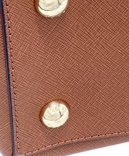 MICHAEL KORS（マイケルコース）MICHAEL KORS (マイケルコース) 2WAYショルダーバッグ ブラウンの古着・服飾アイテム