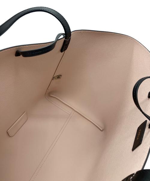 FURLA（フルラ）FURLA (フルラ) MIADIVAトートバッグ ブラックの古着・服飾アイテム