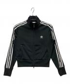 adidasアディダス）の古着「ファイヤーバードトラックジャケット」｜ブラック