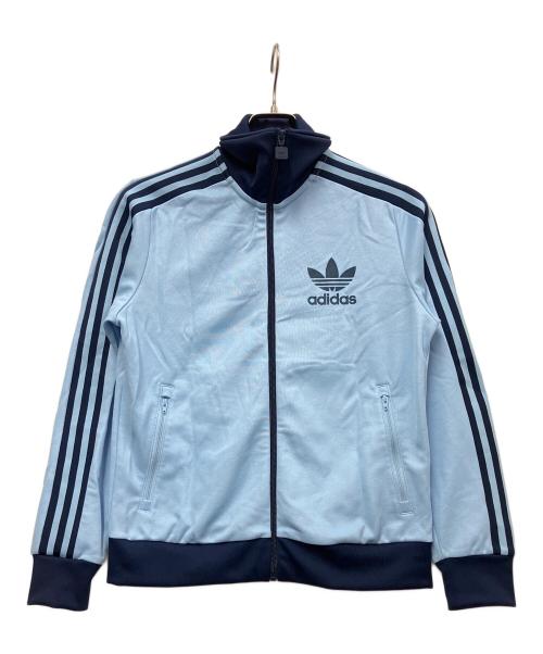 adidas（アディダス）adidas (アディダス) クラシック トラックトップジャケット ブルー サイズ:XLの古着・服飾アイテム