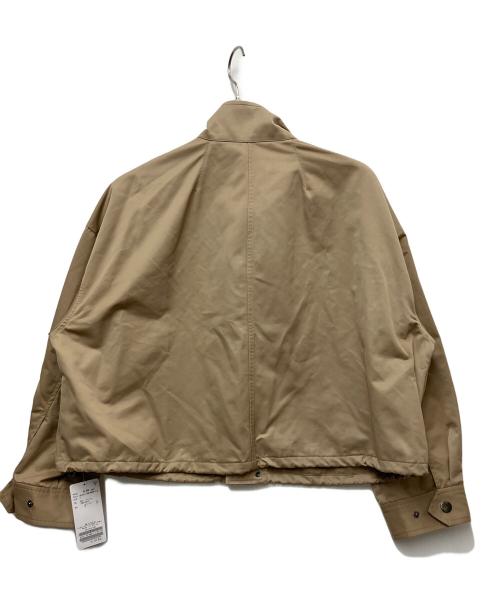 SIMPLICITE（シンプリシテ）simplicite (シンプリシテ) スタンドショートブルゾン ベージュ サイズ:FREEの古着・服飾アイテム