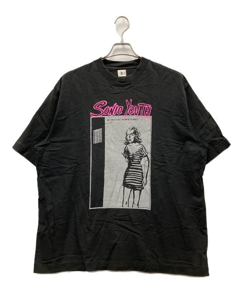 blurhms ROOTSTOCK（ブラームスルーツストック）blurhms ROOTSTOCK (ブラームスルーツストック) SONIC YOUTH (ソニックユース) 半袖カットソー ブラック サイズ:3の古着・服飾アイテム