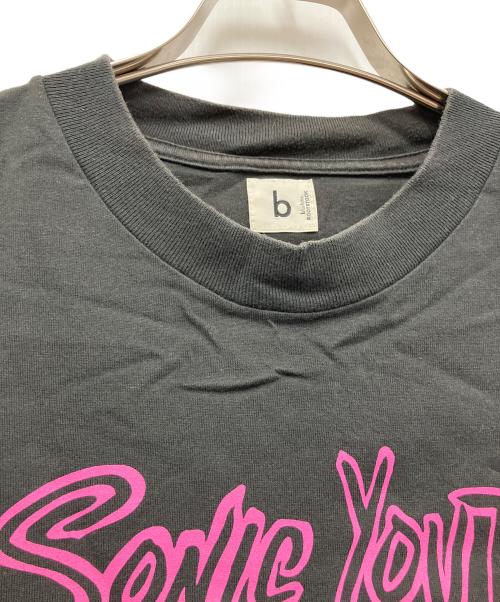 blurhms ROOTSTOCK（ブラームスルーツストック）blurhms ROOTSTOCK (ブラームスルーツストック) SONIC YOUTH (ソニックユース) 半袖カットソー ブラック サイズ:3の古着・服飾アイテム