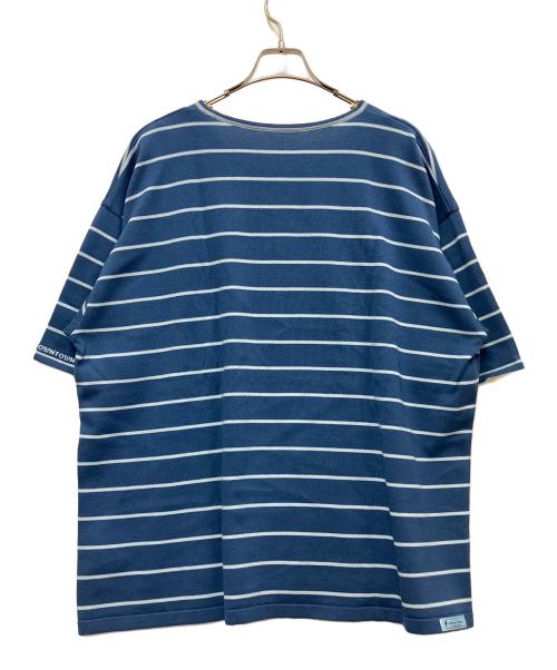 Porter Classic（ポータークラシック）Porter Classic (ポータークラシック) 半袖カットソー ブルー サイズ:3の古着・服飾アイテム