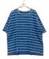 Porter Classic（ポータークラシック）の古着「半袖カットソー」｜ブルー