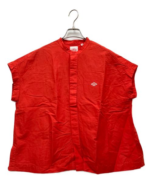 DANTON（ダントン）DANTON (ダントン) 半袖シャツ レッド サイズ:38の古着・服飾アイテム