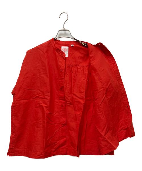 DANTON（ダントン）DANTON (ダントン) 半袖シャツ レッド サイズ:38の古着・服飾アイテム