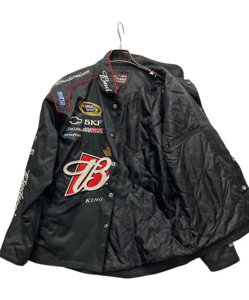 CHASE authentics（チェイスオーセンティック）Chase Authentics (チェイスオーセンティック) ブラックレーシングジャケット ブラック サイズ:Mの古着・服飾アイテム