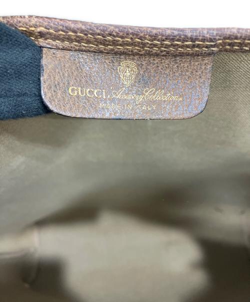 GUCCI（グッチ）GUCCI (グッチ) GGスプリームトートバッグ ベージュ×ブラウンの古着・服飾アイテム