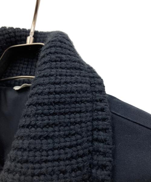 ZARA（ザラ）ZARA (ザラ) トグルボタン コントラストカラージャケット ネイビー サイズ:Lの古着・服飾アイテム