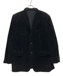 ISSEY MIYAKE MEN（イッセイミヤケメン）の古着「太畝コーデュロイジャケット」｜ブラック