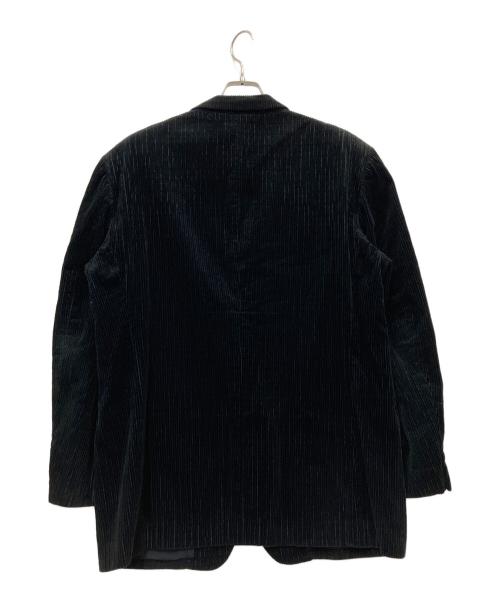 ISSEY MIYAKE MEN（イッセイミヤケメン）ISSEY MIYAKE MEN (イッセイミヤケメン) 太畝コーデュロイジャケット ブラック サイズ:Lの古着・服飾アイテム