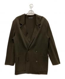 ISSEY MIYAKE（イッセイミヤケ）の古着「ダブルジャケット」｜ブラウン