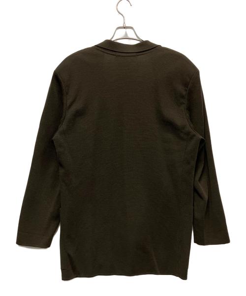 ISSEY MIYAKE（イッセイミヤケ）ISSEY MIYAKE (イッセイミヤケ) ダブルジャケット ブラウン サイズ:Mの古着・服飾アイテム