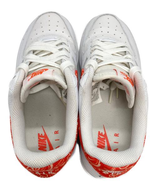 NIKE（ナイキ）NIKE (ナイキ) ローカットスニーカー ホワイト×オレンジ サイズ:24の古着・服飾アイテム