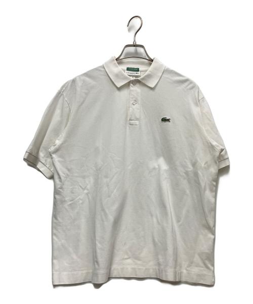 LACOSTE（ラコステ）LACOSTE (ラコステ) BEAMS (ビームス) 半袖カットソー ホワイト サイズ:Mの古着・服飾アイテム