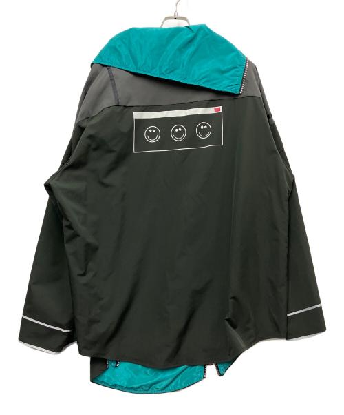 FAVORITE（フェイバリット）FAVORITE (フェイバリット) マウンテンパーカー ブラック×グリーン サイズ:FREEの古着・服飾アイテム