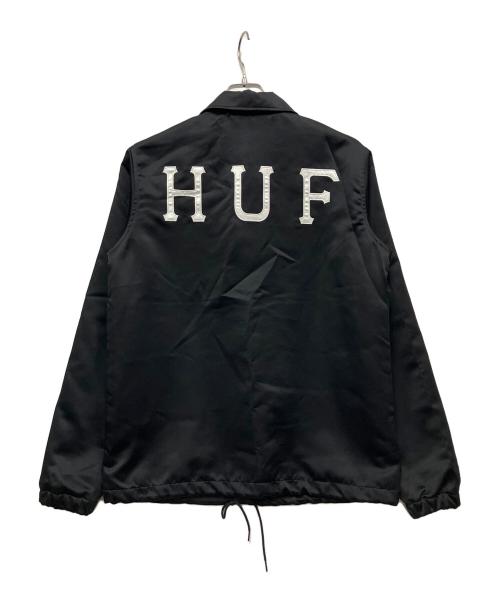 HUF（ハフ）HUF (ハフ) コーチジャケット ブラック サイズ:Sの古着・服飾アイテム