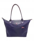 LONGCHAMPロンシャン）の古着「トートバッグ」｜パープル