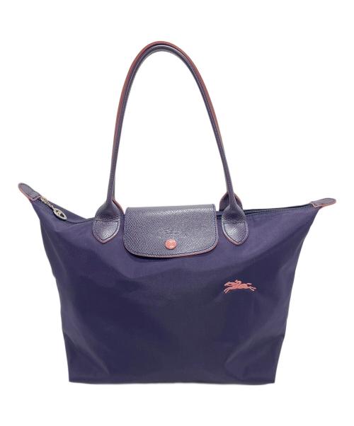 LONGCHAMP（ロンシャン）LONGCHAMP (ロンシャン) トートバッグ パープルの古着・服飾アイテム