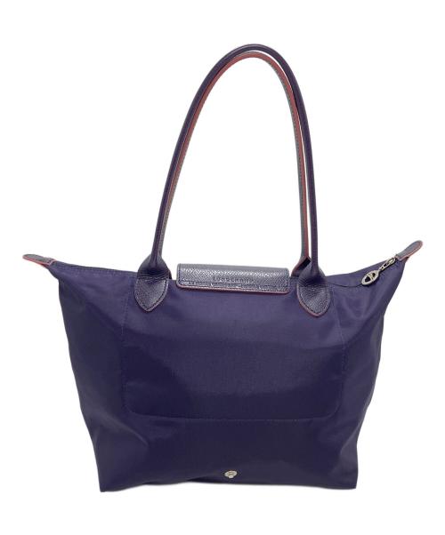 LONGCHAMP（ロンシャン）LONGCHAMP (ロンシャン) トートバッグ パープルの古着・服飾アイテム