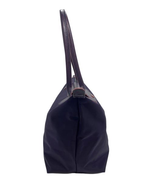 LONGCHAMP（ロンシャン）LONGCHAMP (ロンシャン) トートバッグ パープルの古着・服飾アイテム