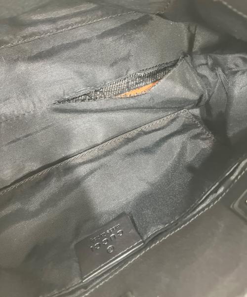 GUCCI（グッチ）GUCCI (グッチ) ggキャンバストートバッグ 	36172 ブラックの古着・服飾アイテム