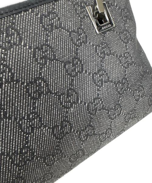 GUCCI（グッチ）GUCCI (グッチ) ggキャンバストートバッグ 	36172 ブラックの古着・服飾アイテム