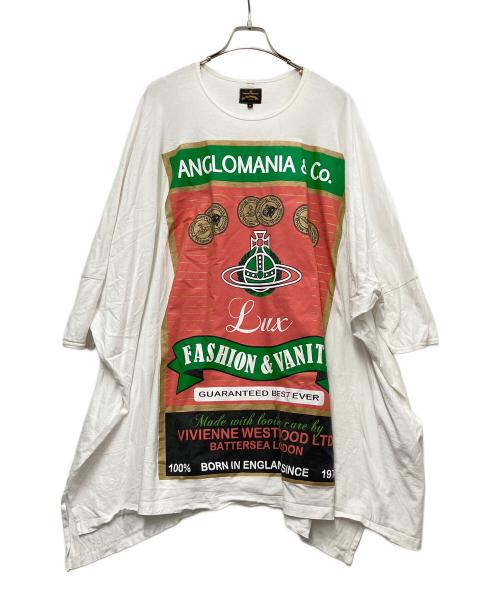 Vivienne Westwood（ヴィヴィアンウエストウッド）Vivienne Westwood (ヴィヴィアンウエストウッド) 半袖カットソー ホワイト サイズ:Mの古着・服飾アイテム