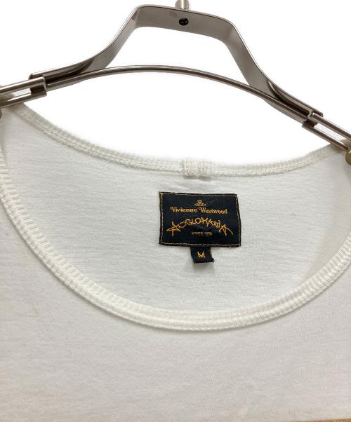 Vivienne Westwood（ヴィヴィアンウエストウッド）Vivienne Westwood (ヴィヴィアンウエストウッド) 半袖カットソー ホワイト サイズ:Mの古着・服飾アイテム