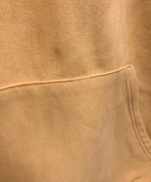 CarHartt（カーハート）CarHartt (カーハート) HOODED AMERICAN SCRIPT SWEAT マスタード サイズ:Mの古着・服飾アイテム