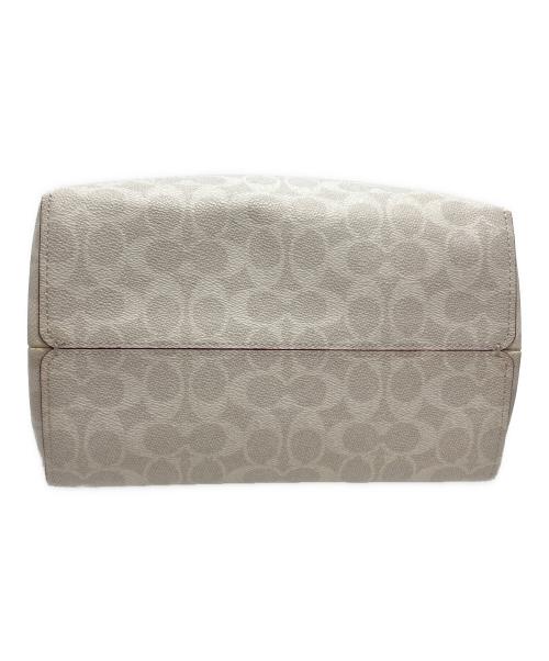 COACH（コーチ）COACH (コーチ) 2WAYショルダーバッグ  ブティックライン チャーリー バケット レッド×ホワイトの古着・服飾アイテム