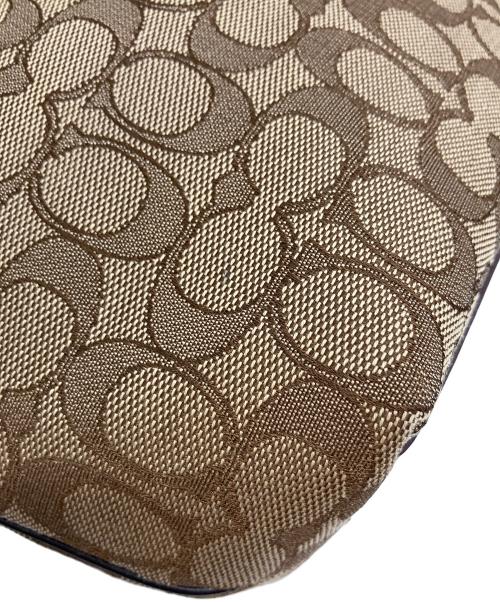 COACH（コーチ）COACH (コーチ) キャンバストートバッグ ブラウンの古着・服飾アイテム