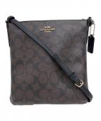 COACHコーチ）の古着「シグネチャー ショルダーバッグ  F35940」｜ブラウン