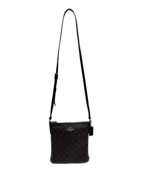 COACH（コーチ）COACH (コーチ) シグネチャー ショルダーバッグ  F35940 ブラウンの古着・服飾アイテム