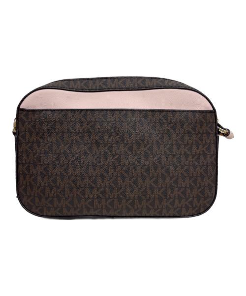 MICHAEL KORS（マイケル・コース）MICHAEL KORS (マイケル・コース) ショルダーバッグ 35S1GTTC9B ブラウン×ピンクの古着・服飾アイテム