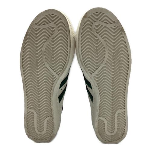 adidas（アディダス）adidas (アディダス) SUPERSTAR 82 ホワイト×グリーン サイズ:25.5の古着・服飾アイテム