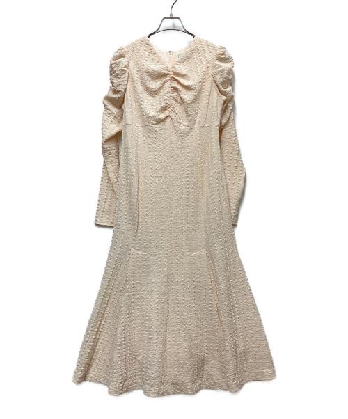 CELFORD（セルフォード）CELFORD (セルフォード) 長袖ワンピース アイボリー サイズ:38の古着・服飾アイテム