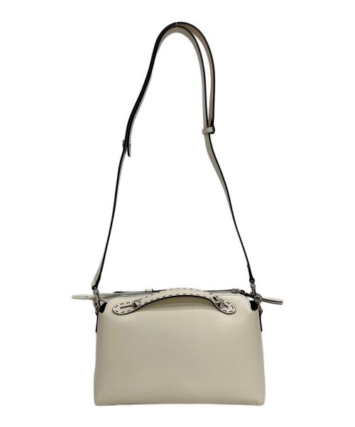 FENDI（フェンディ）FENDI (フェンディ) バイザウェイ ミディアム ハンドバッグ　2WAYバッグ アイボリーの古着・服飾アイテム