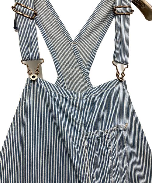 orSlow（オアスロウ）orSlow (オアスロウ) オーバーオール ホワイト×ブルー サイズ:Sの古着・服飾アイテム
