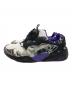 PUMA (プーマ) ディスク ブレイズスニーカー ブラック×パープル サイズ:28.5：7000円