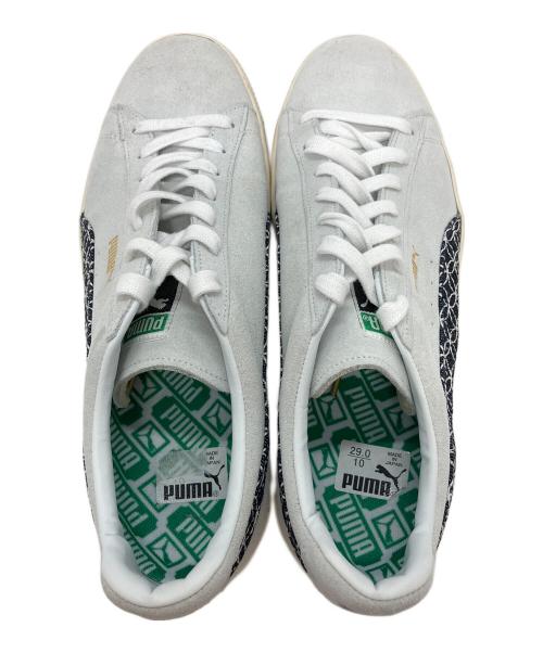 PUMA（プーマ）PUMA (プーマ) SUEDE VTG MIJ SASHIKO ホワイト×グリーン サイズ:29の古着・服飾アイテム