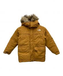 THE NORTH FACE（ザ ノース フェイス）の古着「ファーフード付き マクマードジャケット」｜オレンジ