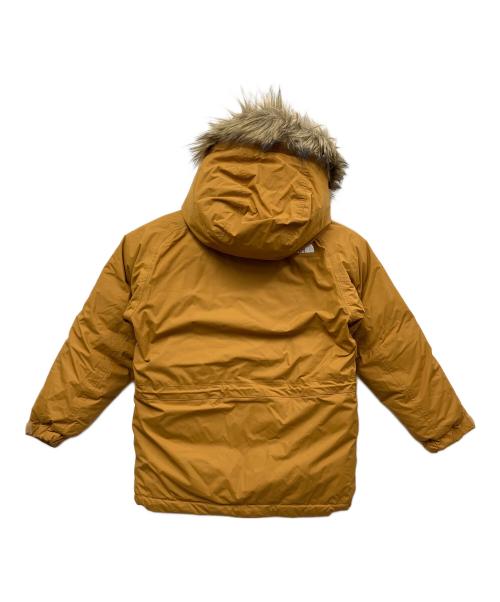 THE NORTH FACE（ザ ノース フェイス）THE NORTH FACE (ザ ノース フェイス) ファーフード付き マクマードジャケット オレンジ サイズ:１３０cmの古着・服飾アイテム