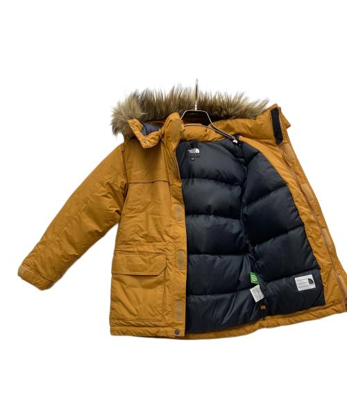 THE NORTH FACE（ザ ノース フェイス）THE NORTH FACE (ザ ノース フェイス) ファーフード付き マクマードジャケット オレンジ サイズ:１３０cmの古着・服飾アイテム
