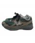 NEW BALANCE (ニューバランス) ローカットスニーカー グレー×グリーン サイズ:27：10000円