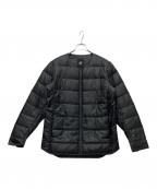 DESCENTEデサント）の古着「H.C.S DOWN L/S SHIRT」｜ブラック