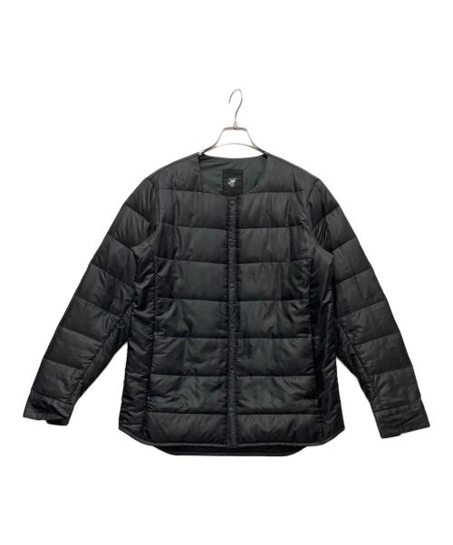 DESCENTE（デサント）DESCENTE (デサント) H.C.S DOWN L/S SHIRT ブラックの古着・服飾アイテム